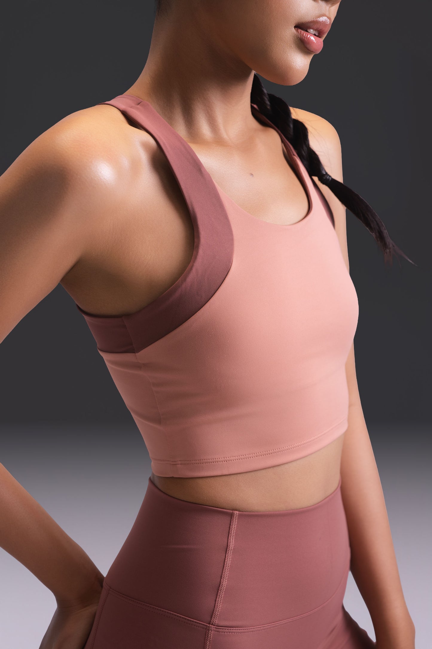 Motion Bra - ROSEWOOD