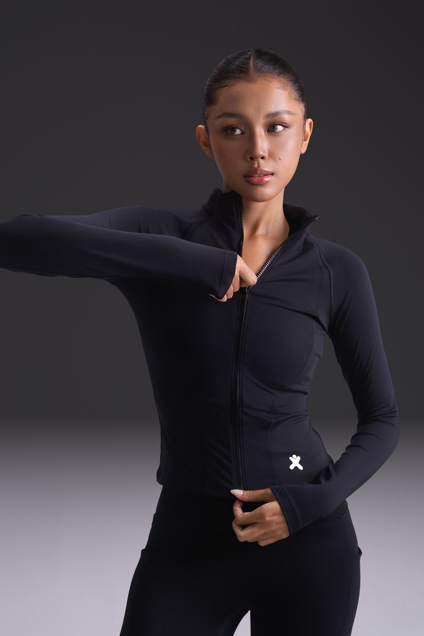 Áo khoác Curve Jacket - Đen