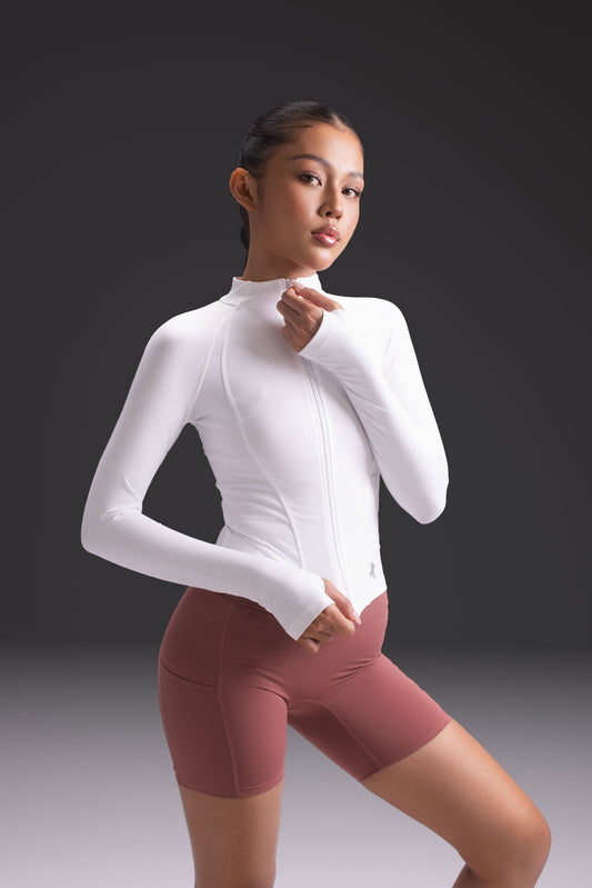 Áo khoác Curve Jacket - Trắng